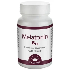 New Dr. Jacobs Melatonin B12 Dr. Jacob`s Tabletten, 60 St