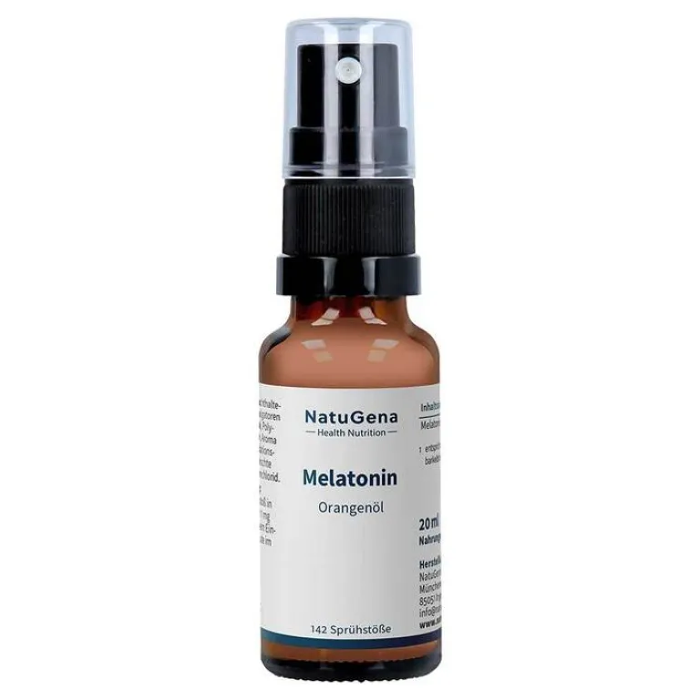 Best NatuGena Melatonin Nanospray hohe Bioverfügbarkeit, 20 ml