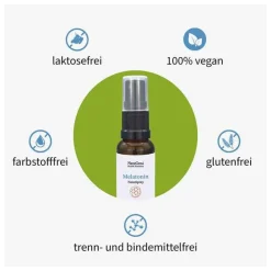Best NatuGena Melatonin Nanospray hohe Bioverfügbarkeit, 20 ml