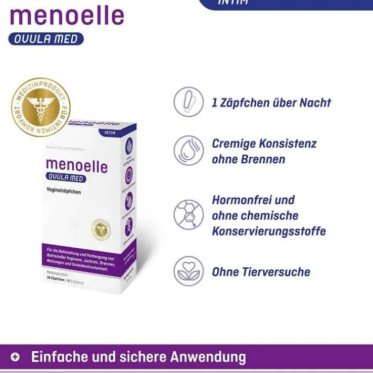 Menoelle Ovula med Vaginalovula, 10 St