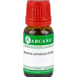 Clearance Mercurius corrosivus Arcana LM 30 Dilution, 10 ml
