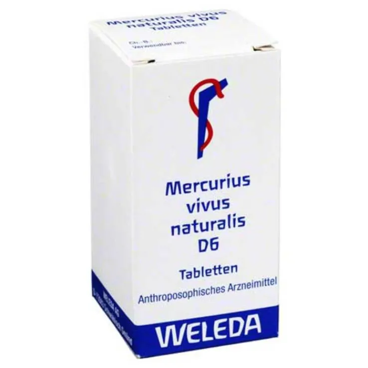 Mercurius vivus nat. D 6 Tabletten, 80 St