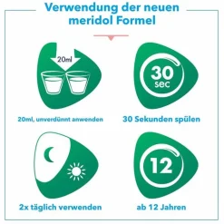 Meridol sicherer Atem Mundspülung, 400 ml