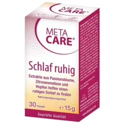 New Meta Care Schlaf ruhig Kapseln, 30 St