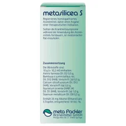 Online Metasilicea S Tropfen zum Einnehmen, 100 ml