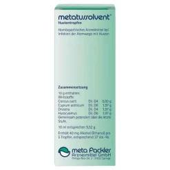 Metatussolvent Hustentropfen, 100 ml