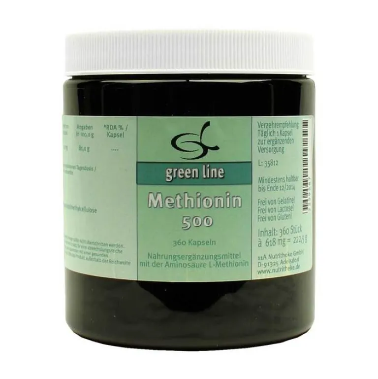 Outlet Methionin 500 Kapseln, 360 St Aminosäuren
