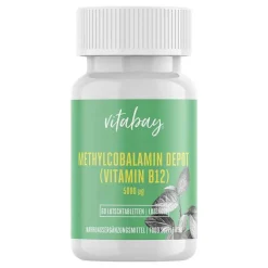 Sale Vitabay Methylcobalamin Depot Vit.B12 5000 µg vegan Lut., 60 St