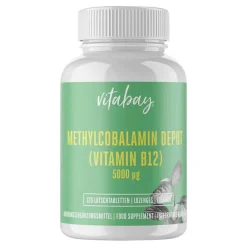 Online Vitabay Methylcobalamin Vit.B12 Depot 5000 µg vegan Lut., 120 St