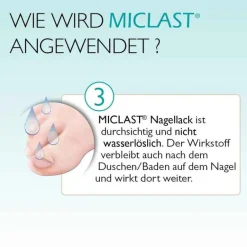 Outlet Miclast 80 mg / g wirkstoffhaltiger Nagellack, 2X3 ml