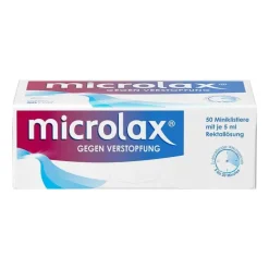 microlax Abführmittel bei Verstopfung, 50X5 ml