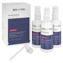 Best BIO-H-TIN Minoxidil -Pharma 20 mg/ml Spray für Frauen, 3X60 ml