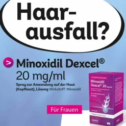 Clearance Dexcel Minoxidil 20 mg / ml Spray z.Anw.a.d.Kopfhaut, 3X60 ml