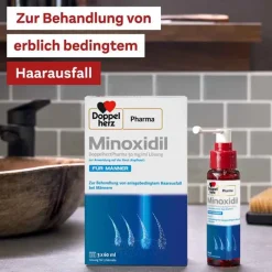 Outlet MINOXIDIL 50 mg/ml Lösung für Männer, 3X60 ml Mittel Gegen Haarausfall