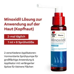 Outlet MINOXIDIL 50 mg/ml Lösung für Männer, 3X60 ml Mittel Gegen Haarausfall