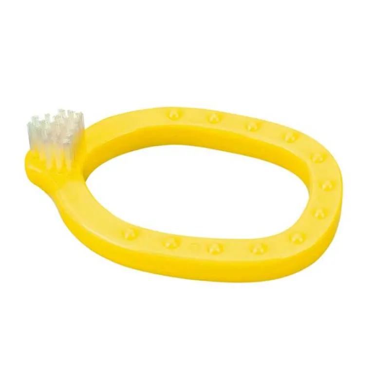 Kinder-Lernzahnbürst.Infant-O-Brush gelb, 1 St Kinder Zahnbürsten|Für Kinder & Babys