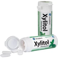 Clearance Miradent Zahnpflegekaugummi Xylitol Spearmint, 30 St