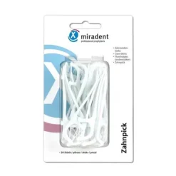 Outlet Miradent Zahnpick Zahnseiden, 30 St