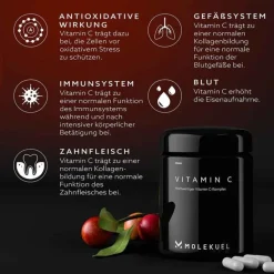 New Molekuel Premium Vitamin C-Komplex, 120 St