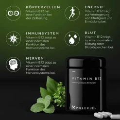 Hot Premium Vitamin B12-Komplex, 120 St Vitamin B12 (Cobalamin)