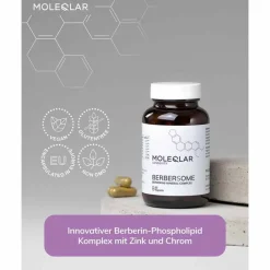 Best Moleqlar Berberine Mineral-Complex Kapseln, 60 St