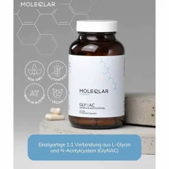 Moleqlar Glynac Glycine & N-Acetylcysteine Kapseln, 120 St