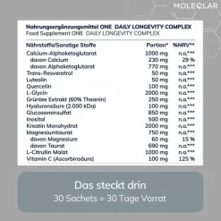Moleqlar Longevity One Beutel, 30 St