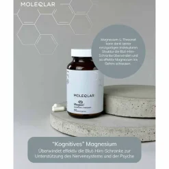 Hot Moleqlar Magtein Magnesium-L-Threonate Kapseln, 90 St