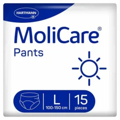 Molicare Pants Day Inkontinenzhosen Größe L, 15 St