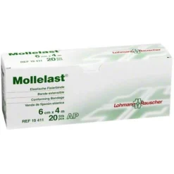 Best 6cmx4m weiß, 20 St Mullbinden|Binden & Verbände