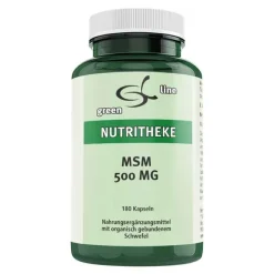 Hot MSM 500 mg Kapseln, 180 St Msm Schwefel