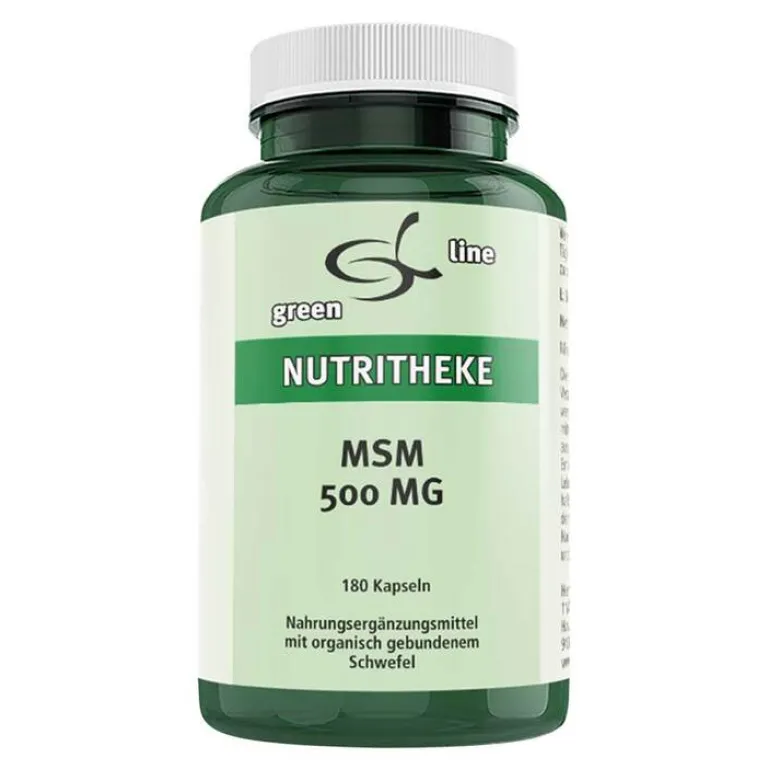 Hot MSM 500 mg Kapseln, 180 St Msm Schwefel