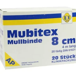 Outlet Erena Mubitex Mullbinden 8cm ohne, 20 St