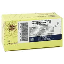 Hot Mucedokehl D 5 Ampullen, 50X1 ml Sanum Kehlbeck