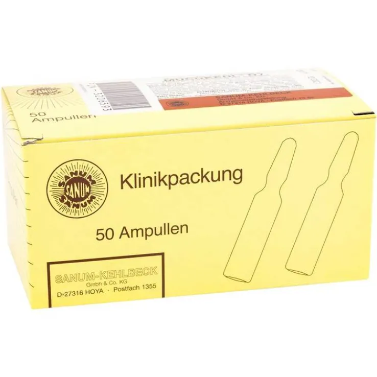 Mucokehl Ampullen D 7, 50X1 ml