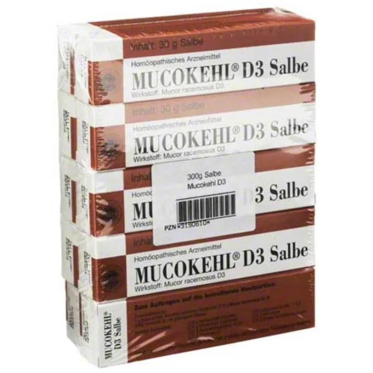 Hot Mucokehl Salbe D 3, 10X30 g