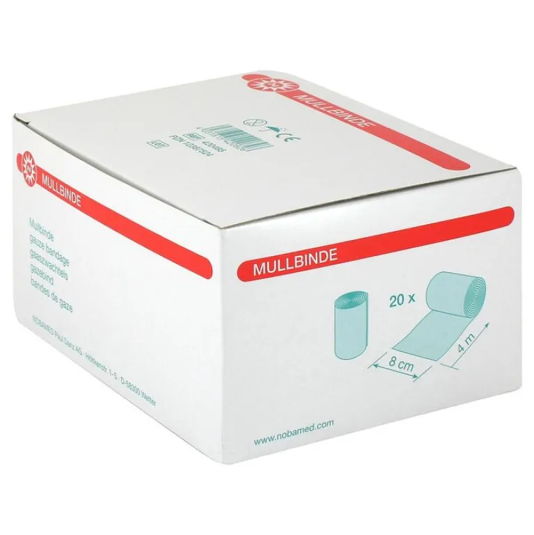 Sale Mullbinden 8 cmx4 m, 20 St Mullbinden