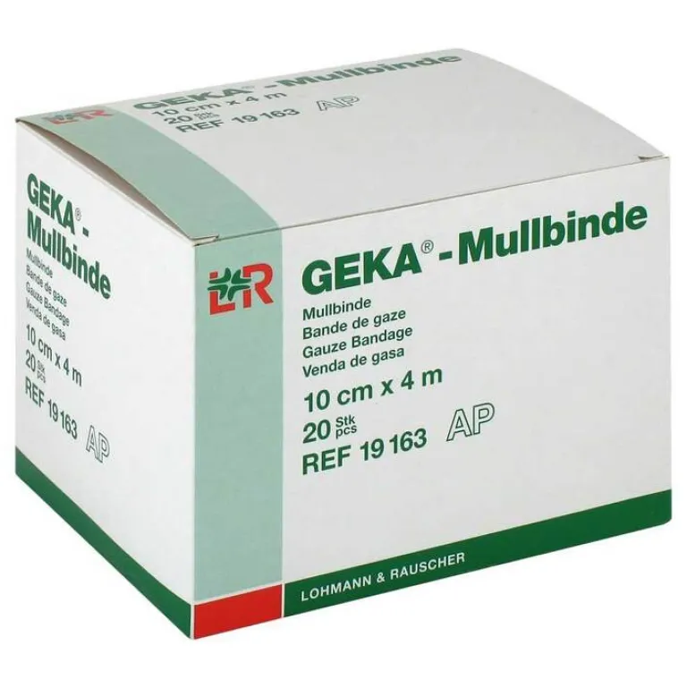 Online GEKA Mullbinden 10cmx4m, 20 St