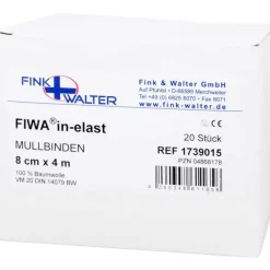 Mullbinden 4mx8cm 100% Baumw, 20 St Mullbinden