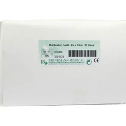 Mullbinden 4mx10cm unverpack, 20 St