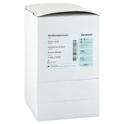 Discount Mullkompressen Set 5x5 cm steril 8-fach, 50X2 St