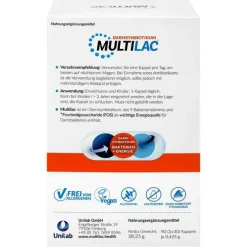 Hot Multilac Synbiotikum magensaftresistent Kapseln, 3X30 St