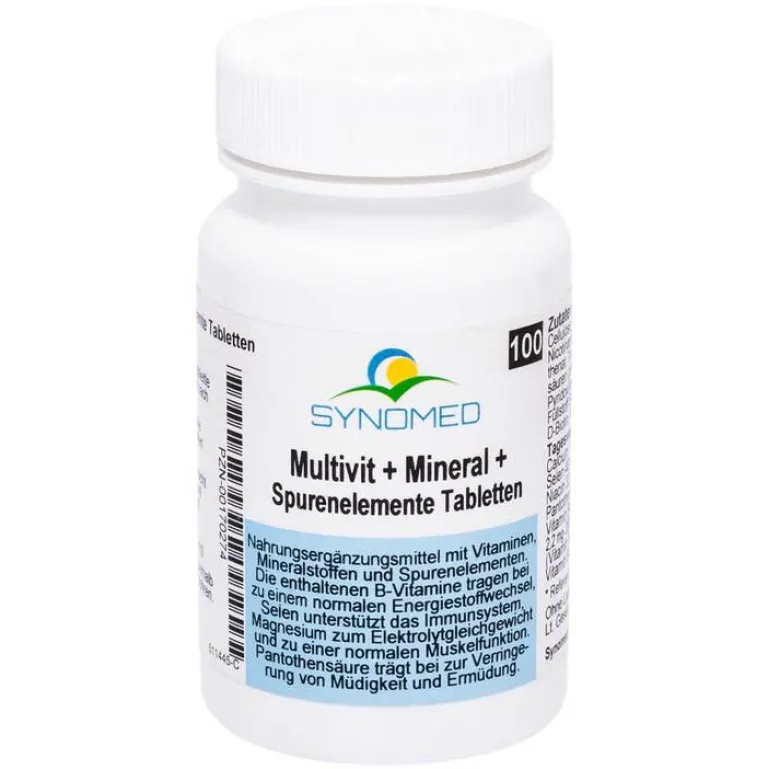 Sale Synomed Multivit + Mineral + Spurenelemente Tabletten, 100 St