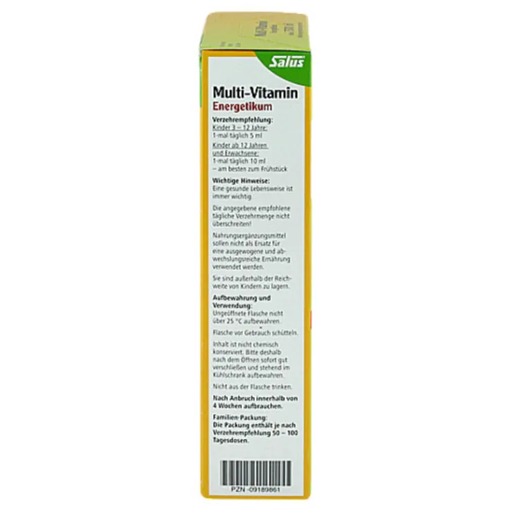 Multivitamin Energetikum Salus, 500 ml