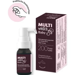 MULTIVITD3 Baby Pumplösung, 10 ml