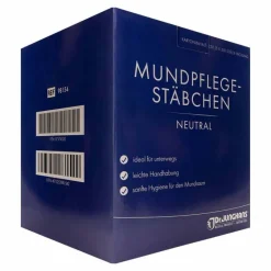 New Mundpflegestäbchen Schaumstoff neutral, 250 St Mundpflege