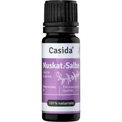 New Casida Muskatellersalbei Öl naturrein ätherisch, 10 ml