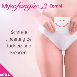 Discount 3 Kombi 200 mg Vaginaltabletten + 10 mg / g Creme, 1 P Scheidenpilz Medikamente