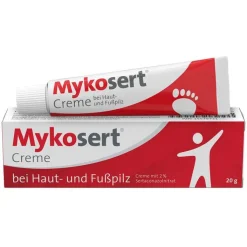 Mykosert Creme bei Haut- und Fußpilz, 20 g