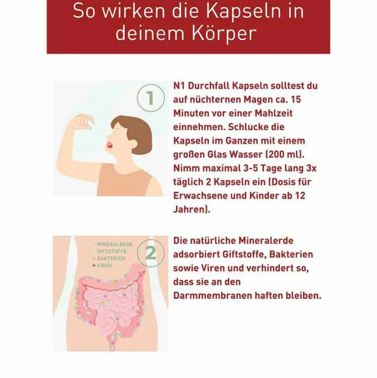 Clearance Durchfall Kapseln, 30 St Durchfallmittel